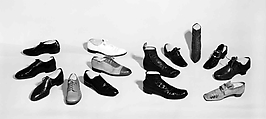 Balmorals, Hurd Shoe Co., leather, American